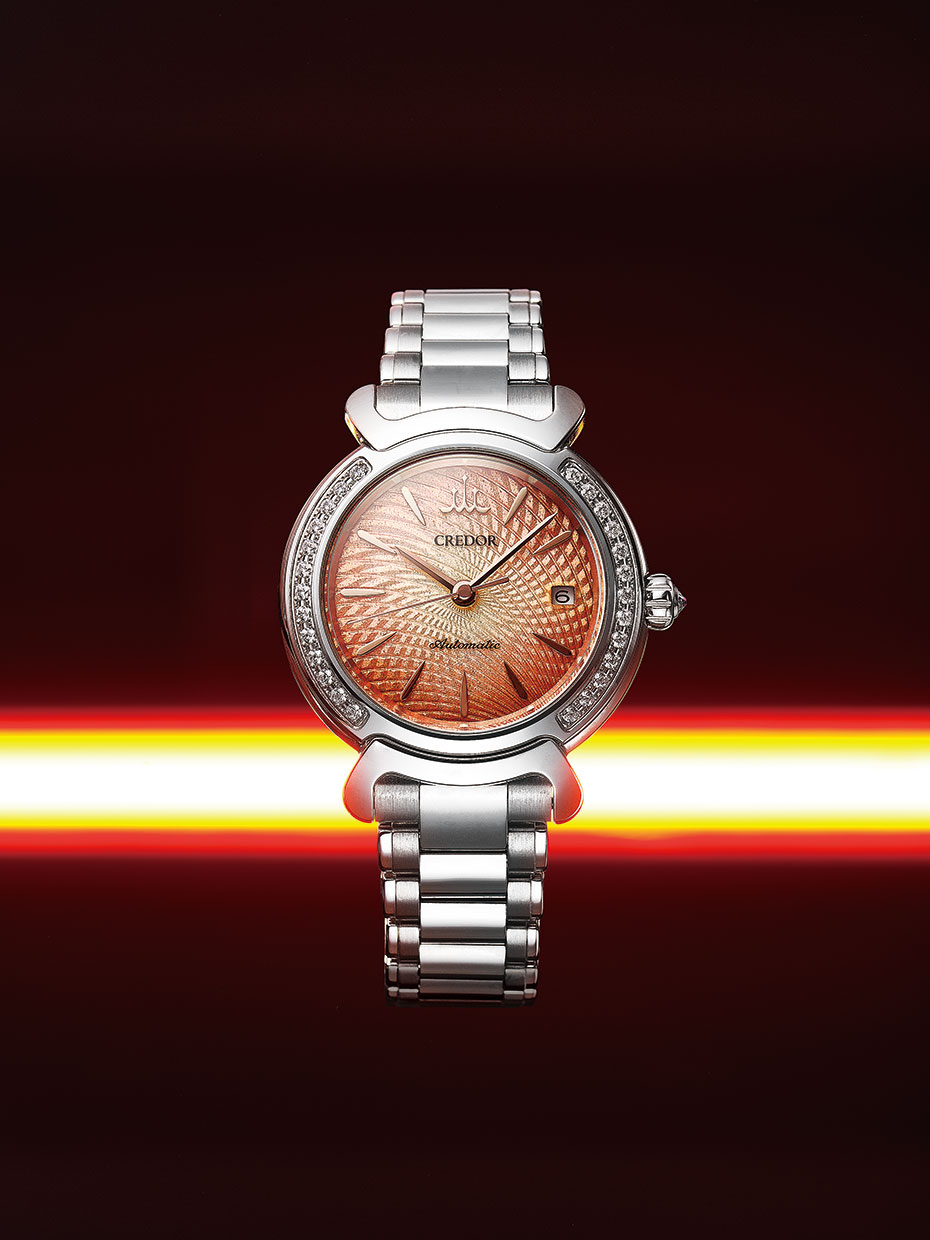クレドール45周年記念 リネアルクス 自動巻メカニカル エナメルダイヤル限定モデル GSCE999