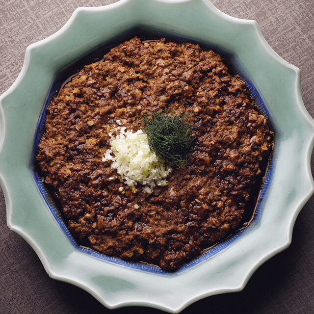 ハンバーグ&emsp;うっとりとする中華の味