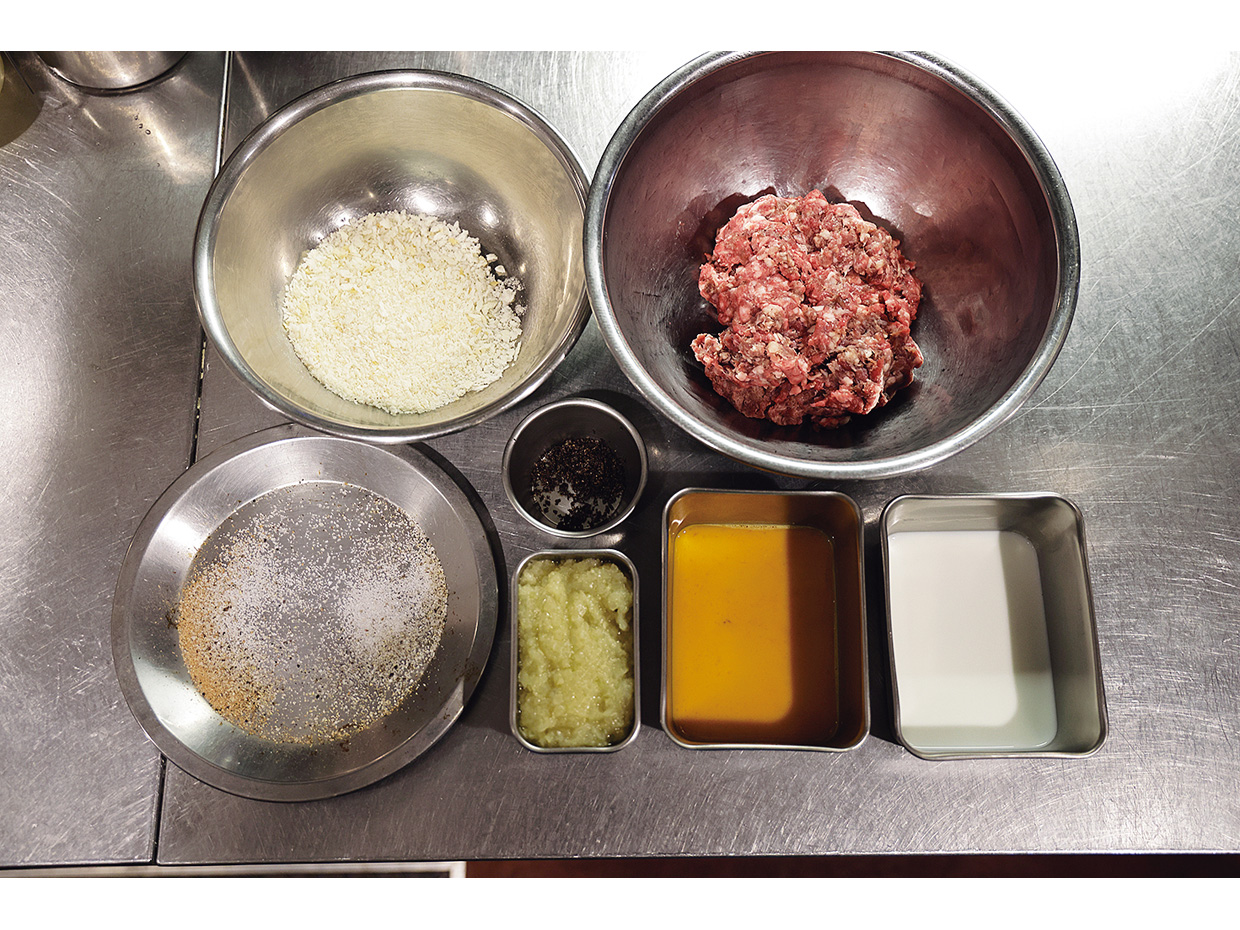 リストランテホンダ ハンバーグレシピ1