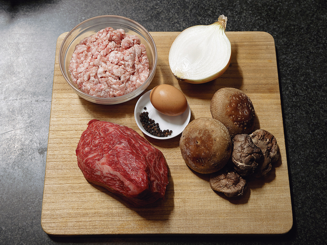 リューズ ハンバーグレシピ1