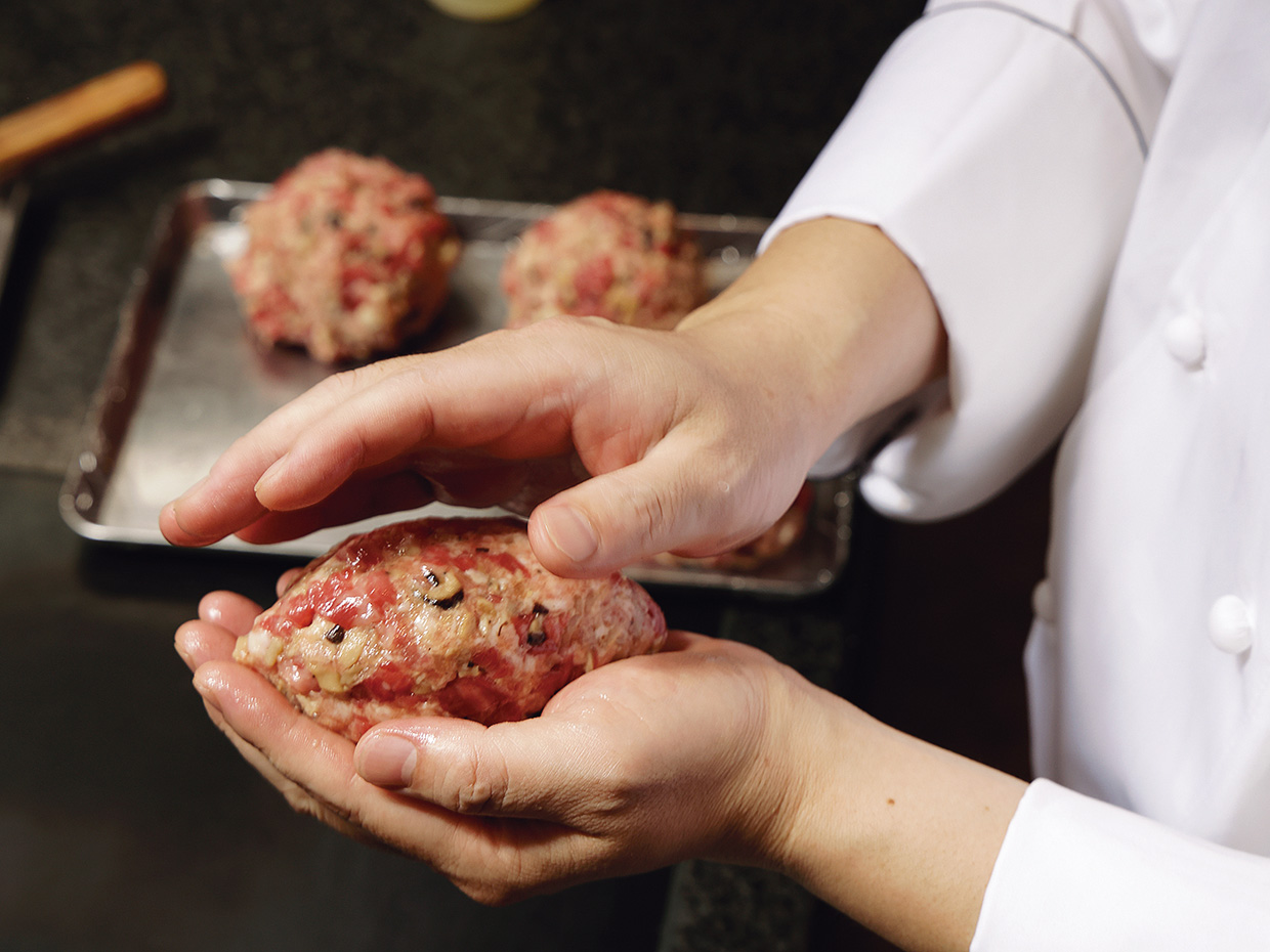 リューズ ハンバーグレシピ4