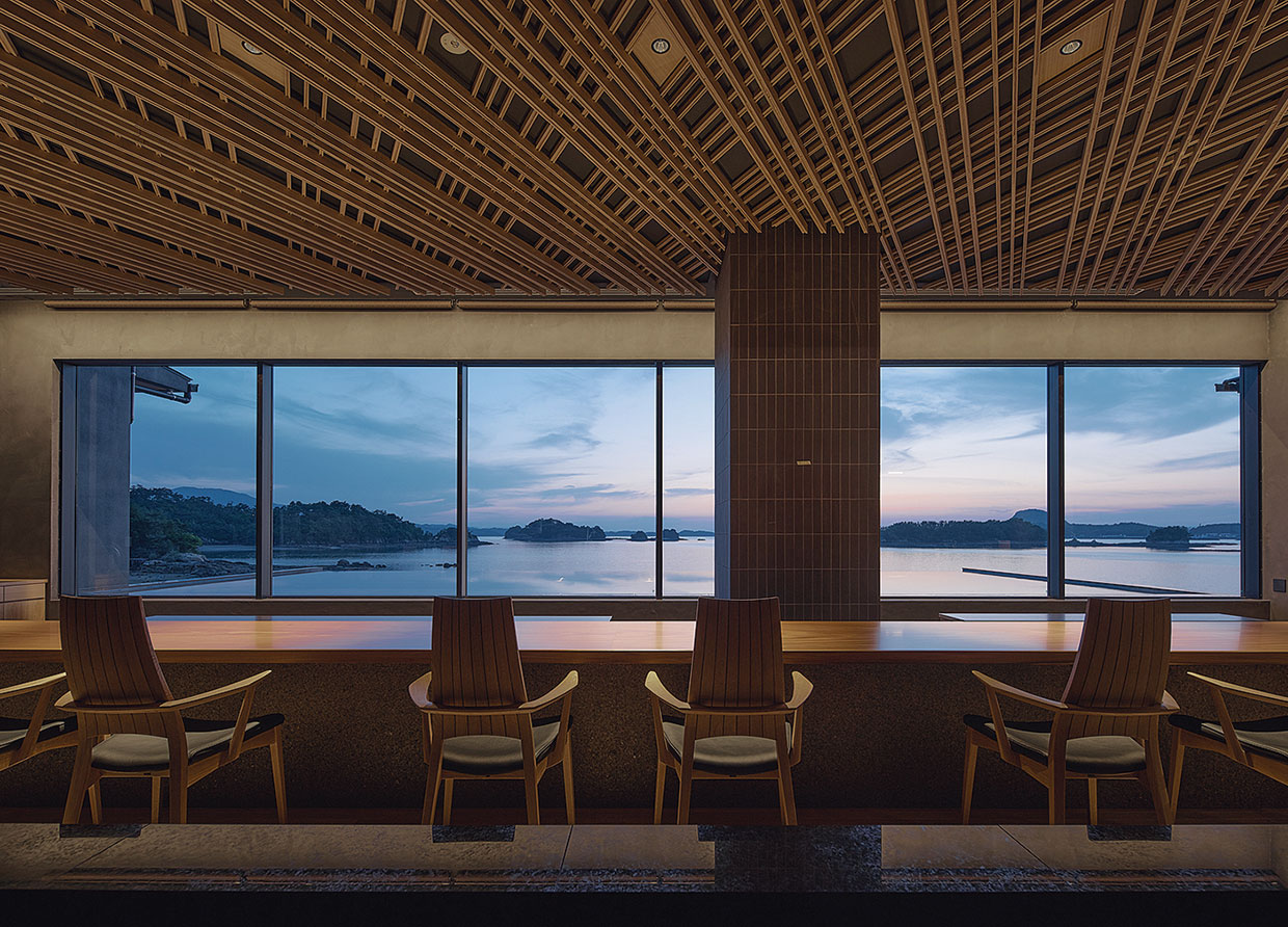 天ノ寂（熊本）のダイニング「わび」