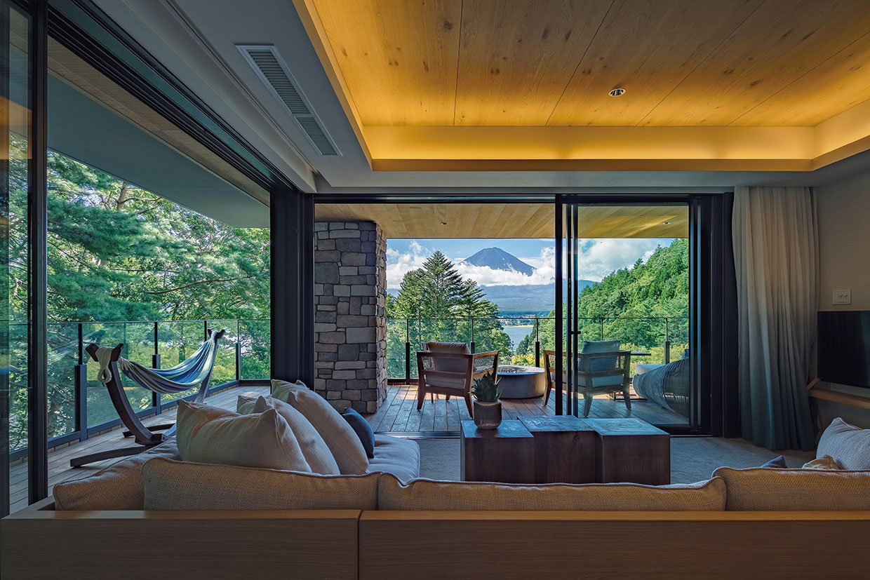 「ふふ 河口湖」ふふラグジュアリープレミアムスイート