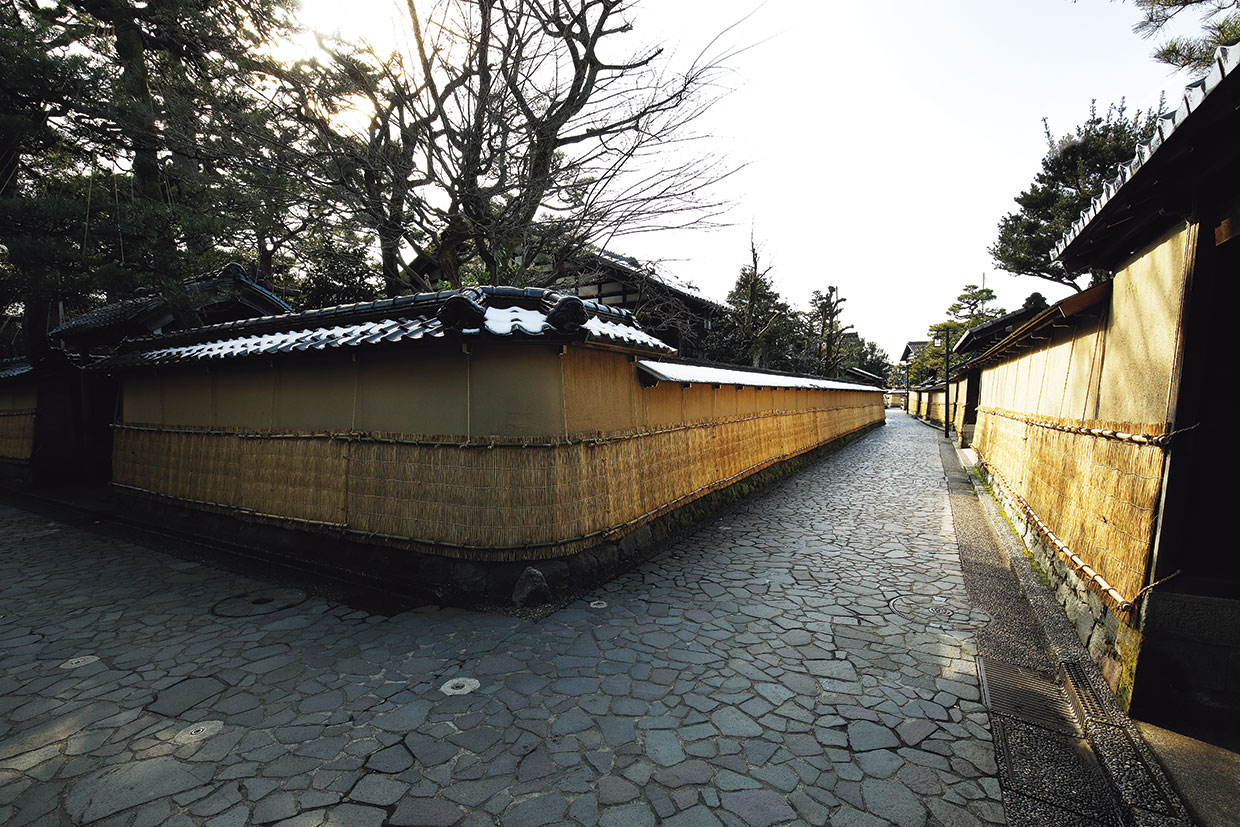 加賀、長町の武家屋敷跡