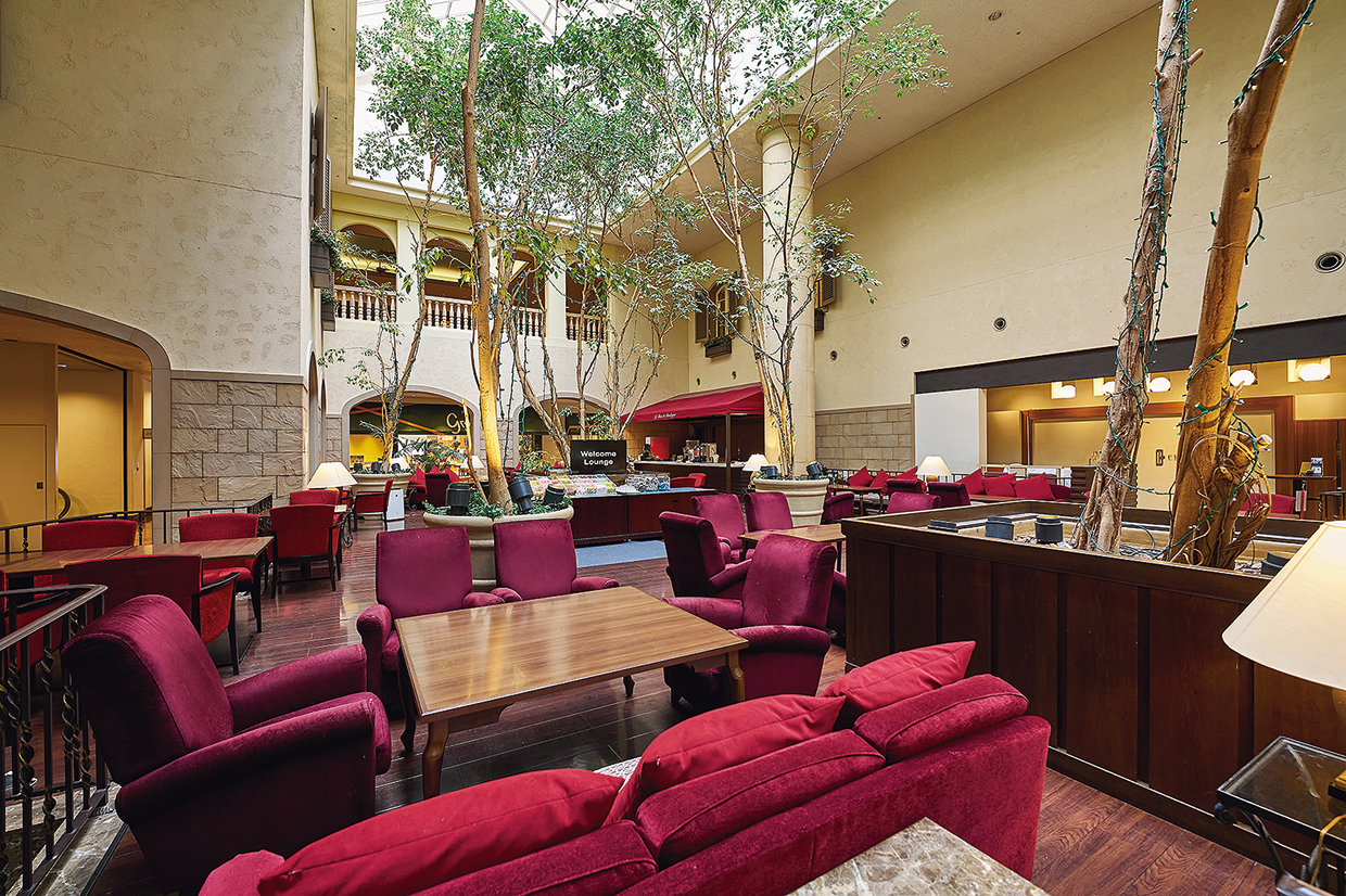 オリエンタルホテル&nbsp:東京ベイ。宿泊者専用ウェルカムラウンジ