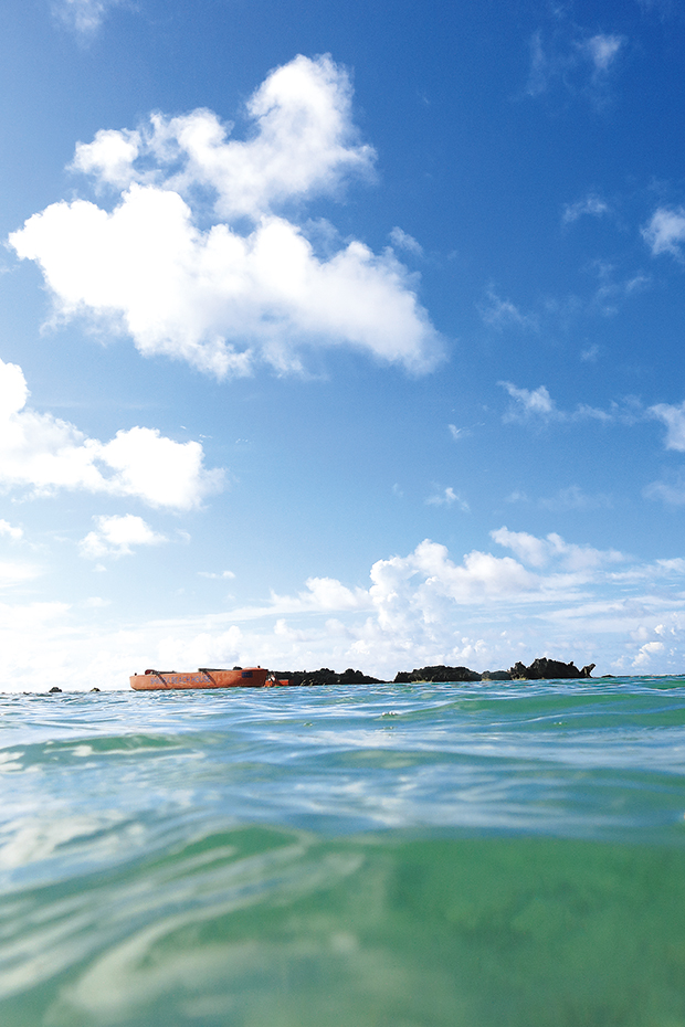 宮古島、サンゴ礁