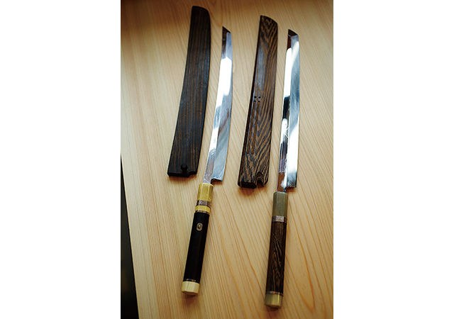 鮨よしたけ、包丁