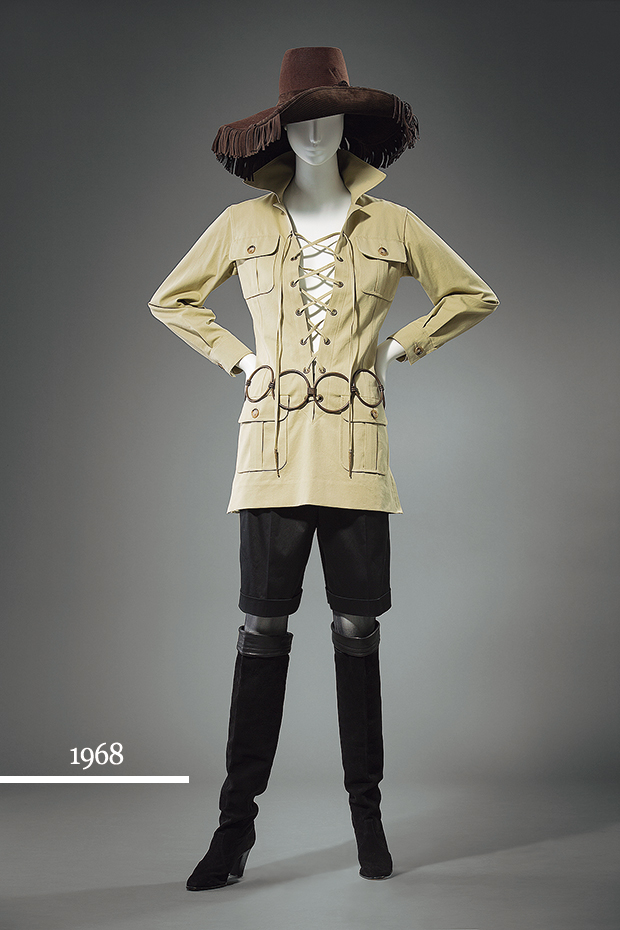 イヴ・サンローラン、1968年春夏オートクチュールコレクション