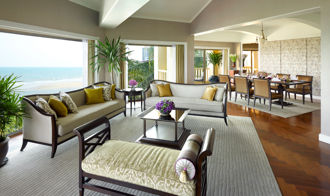 デュシタニ ホアヒン、王室ご用達のビーチリゾートには和みの田園も