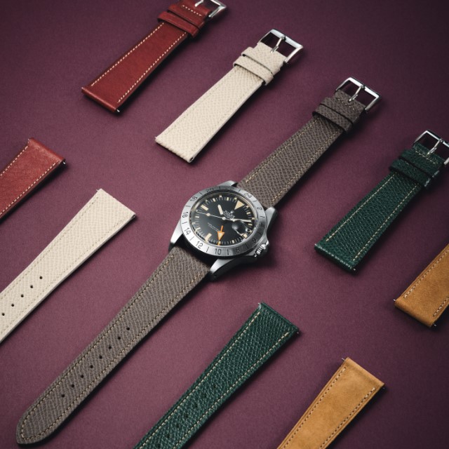 時計愛好家を納得させるストラップ
