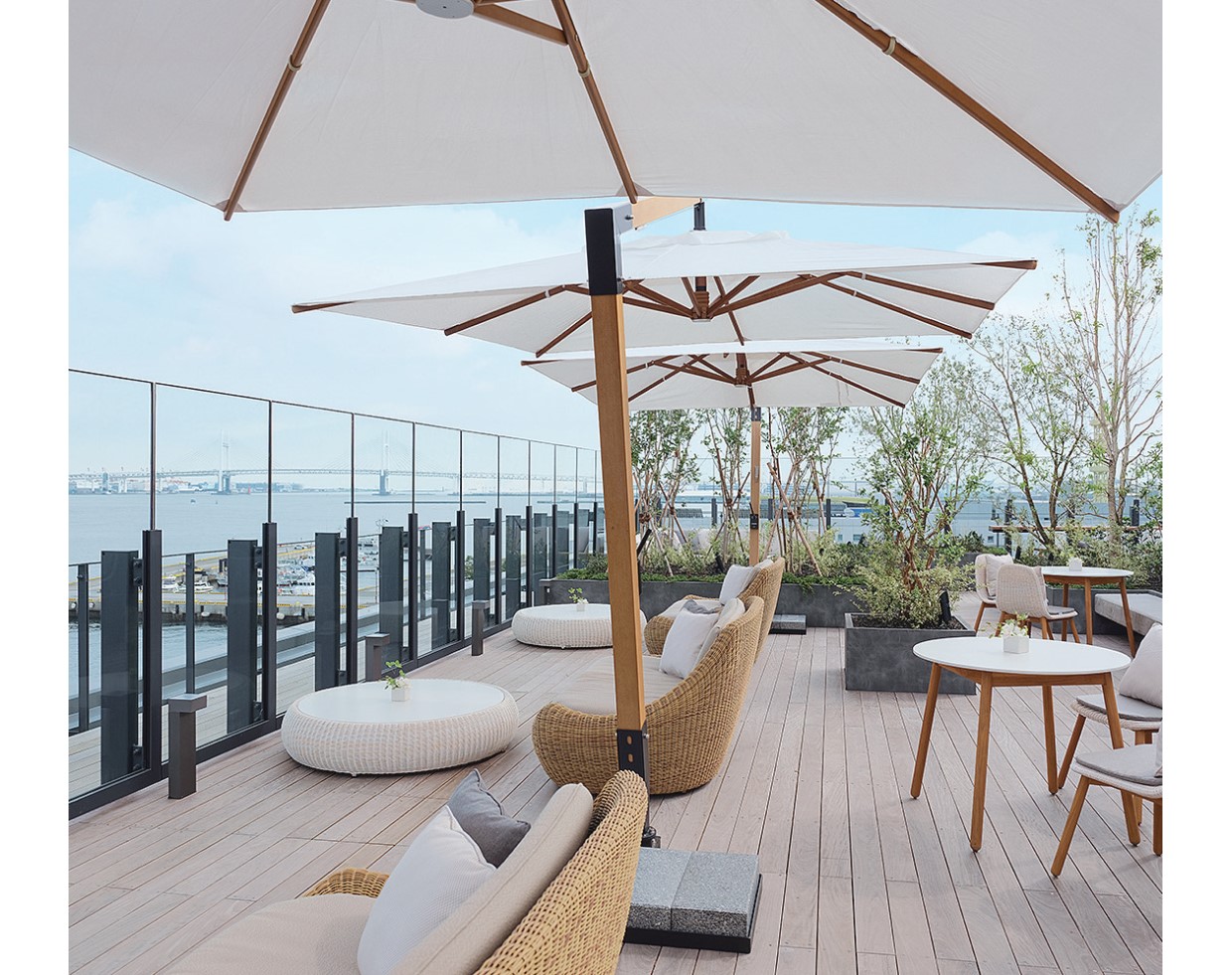 海を感じるプライベートステイ、インターコンチネンタル横浜Pier 8