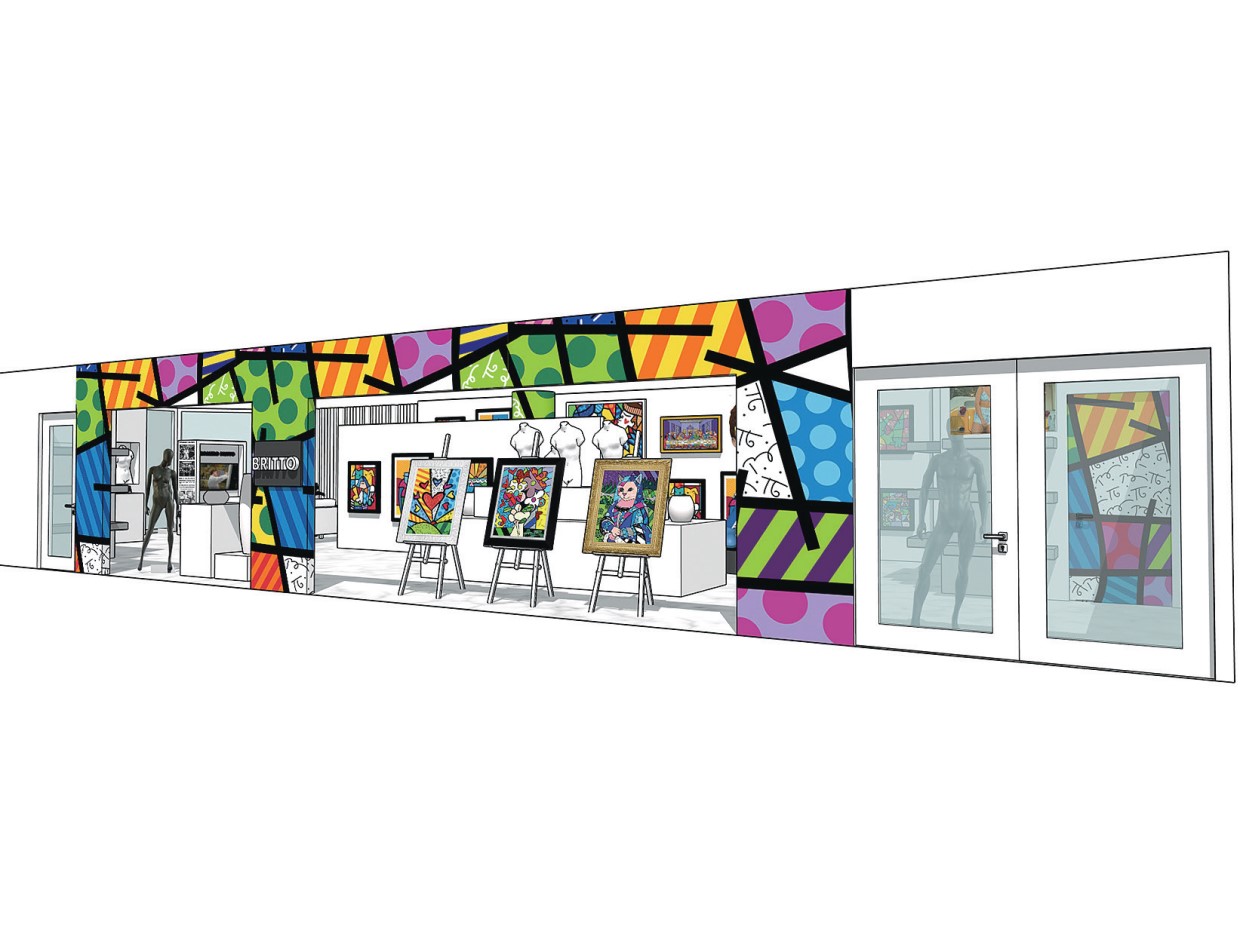 ロメロ・ブリット イン ジャパン！、BRITTO GINZA、BRITTO KARUIZAWA