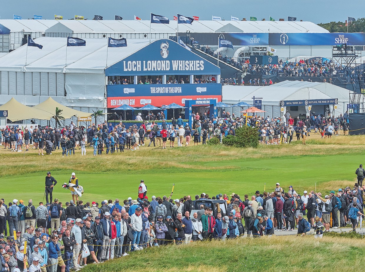 全英オープンゴルフ唯一の公式ウイスキー、ロッホローモンド