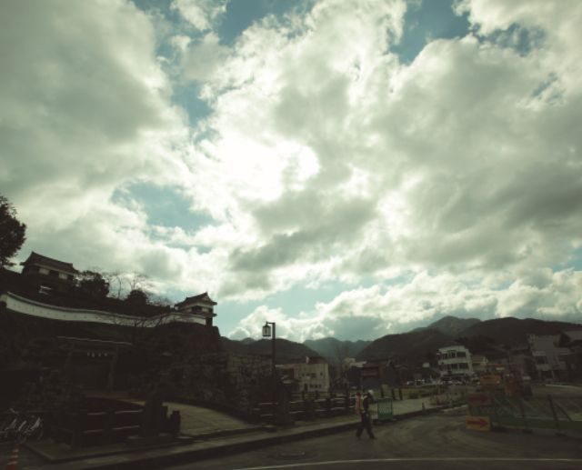 豊後水道海と磨崖仏に見守られて